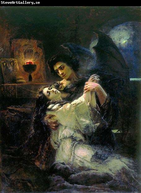 Konstantin Makovsky Tamara and Demon